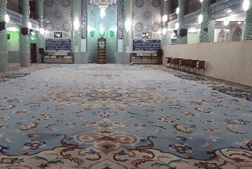 فرش یکپارچه پشمی ماشینی