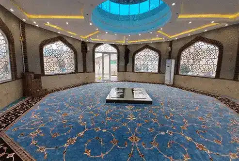 پروژه کرج یک فرش هشت ضلعی سایز بزرگ - توسط گروه فرش شهشهان